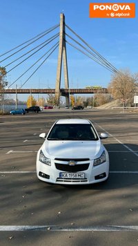 Chevrolet Cruze, 2011, Газ пропан-бутан / Бензин, 1.8 л., 135 тис. км, Седан, Білий, Київ Cars-Pr-266179 фото