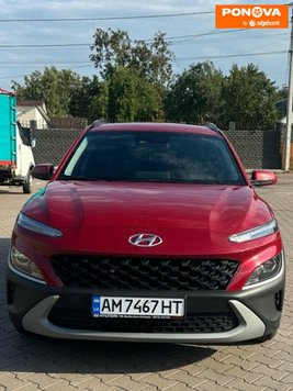 Hyundai Kona, 2021, Бензин, 1.6 л., 104 тис. км, Позашляховик / Кросовер, Червоний, Житомир Cars-Pr-271868 фото