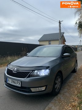 Skoda Rapid, 2013, Дизель, 1.6 л., 219 тис. км, Ліфтбек, Сірий, Київ Cars-Pr-264629 фото