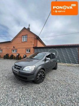 Hyundai Getz, 2004 р., Бензин, 171 тис. км, Хетчбек, Сірий, Дергачі AT-10417614 фото