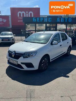 Renault Logan, 2021 р., Бензин, 120 тис. км, Седан, Білий, Київ AT-10415857 фото