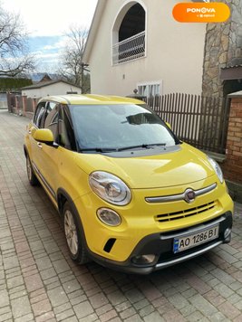 Fiat 500L, 2015, Дизель, 1.2 л., 74 тис. км, Хетчбек, Жовтий, Тячів Cars-Pr-232912 фото