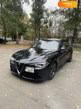 Alfa Romeo Giulia, 2017, Бензин, 2 л., 94 тис. км, Седан, Чорний, Київ Cars-Pr-240835 фото