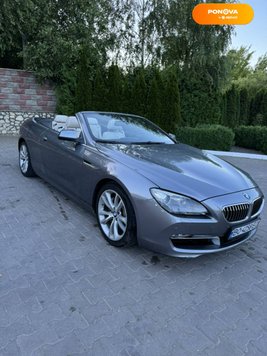 BMW 6 Series, 2013, Бензин, 3 л., 140 тис. км, Кабріолет, Сірий, Тернопіль Cars-Pr-95289 фото