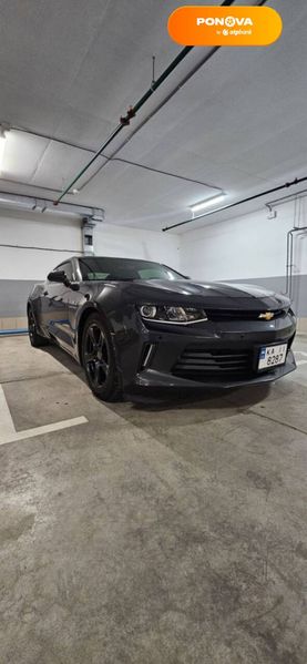 Chevrolet Camaro, 2017, Бензин, 2 л., 53 тыс. км, Купе, Серый, Киев Cars-Pr-61997 фото