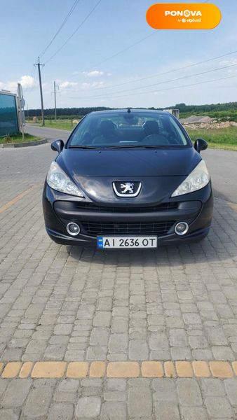 Peugeot 207, 2008, Бензин, 1.6 л., 175 тыс. км, Кабриолет, Чорный, Костопіль Cars-Pr-61659 фото