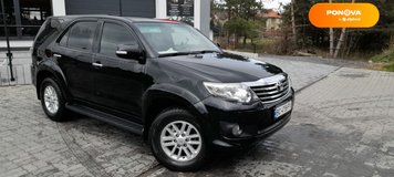 Toyota Fortuner, 2013, Газ пропан-бутан / Бензин, 2.7 л., 134 тис. км, Позашляховик / Кросовер, Чорний, Львів Cars-Pr-177699 фото