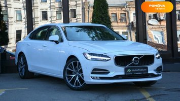 Volvo S90, 2018, Бензин, 1.97 л., 36 тис. км, Седан, Білий, Київ 110936 фото