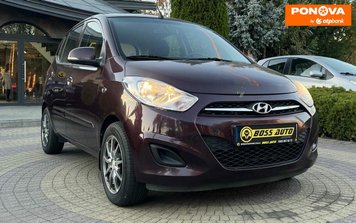 Hyundai i10, 2013, Бензин, 1.09 л., 208 тис. км, Хетчбек, Фіолетовий, Львів 278697 фото