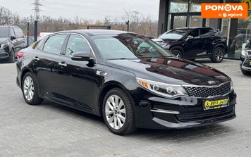 Kia Optima, 2016, Бензин, 2.36 л., 145 тис. км, Седан, Чорний, Чернівці 278674 фото