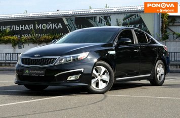 Kia Optima, 2014, Гібрид (HEV), 2.4 л., 246 тис. км, Седан, Чорний, Київ 278750 фото