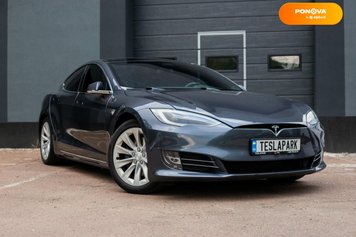 Tesla Model S, 2018, Електро, 149 тис. км, Ліфтбек, Сірий, Київ 110733 фото