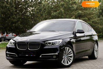 BMW 5 Series GT, 2015, Дизель, 3 л., 159 тыс. км, Лифтбек, Чорный, Трускавець Cars-Pr-54502 фото