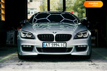 BMW 6 Series, 2017, Бензин, 2.98 л., 67 тис. км, Купе, Сірий, Івано-Франківськ Cars-Pr-230520 фото