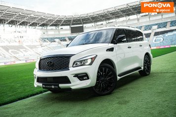 Infiniti QX80, 2016, Бензин, 5.55 л., 42 тис. км, Позашляховик / Кросовер, Білий, Одеса 206784 фото