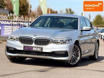BMW 5 Series, 2018 г., Гибрид (HEV), 173 тыс. км, Седан, Серый, Кривой Рог AT-10428567 фото