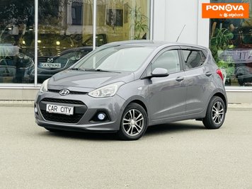 Hyundai i10, 2014, Бензин, 1 л., 98 тис. км, Хетчбек, Сірий, Київ 250449 фото