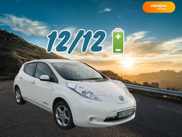 Nissan Leaf, 2015, Електро, 128 тыс. км, Хетчбек, Белый, Ровно Cars-Pr-144142 фото