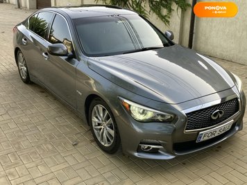 Infiniti Q50, 2013, Гібрид (HEV), 3.5 л., 150 тис. км, Седан, Сірий, Одеса Cars-Pr-248790 фото