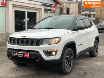 Jeep Compass, 2019, Бензин, 2.4 л., 63 тис. км, Позашляховик / Кросовер, Білий, Вінниця 280396 фото