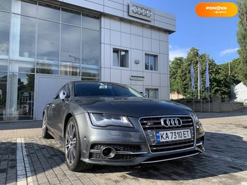 Audi S7 Sportback, 2012, Бензин, 4 л., 215 тис. км, Ліфтбек, Сірий, Київ Cars-Pr-81830 фото