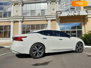 Nissan Maxima, 2017, Бензин, 3.5 л., 70 тис. км, Седан, Білий, Одеса Cars-Pr-241682 фото