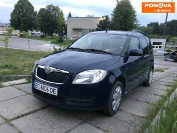 Skoda Roomster, 2009, Бензин, 1.2 л., 193 тис. км, Мікровен, Синій, Львів Cars-Pr-260268 фото