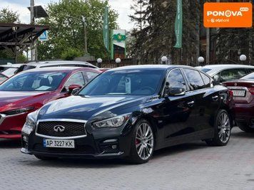 Infiniti Q50, 2017 р., Бензин, 102 тис. км, Седан, Чорний, Запоріжжя AT-10417858 фото