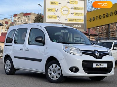 Renault Kangoo, 2014, Бензин, 1.2 л., 180 тис. км, Мінівен, Білий, Одеса 22757 фото