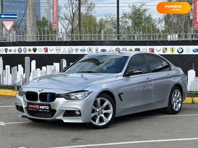 BMW 3 Series, 2015, Бензин, 2 л., 163 тис. км, Седан, Сірий, Київ 36312 фото