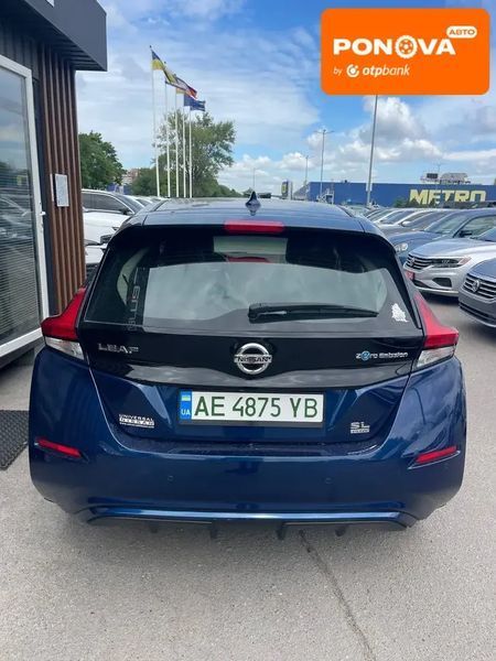 Nissan Leaf, 2020 г., Електро, 157 тыс. км, Хетчбек, Синий, Днепр (Днепропетровск) AT-10419700 фото