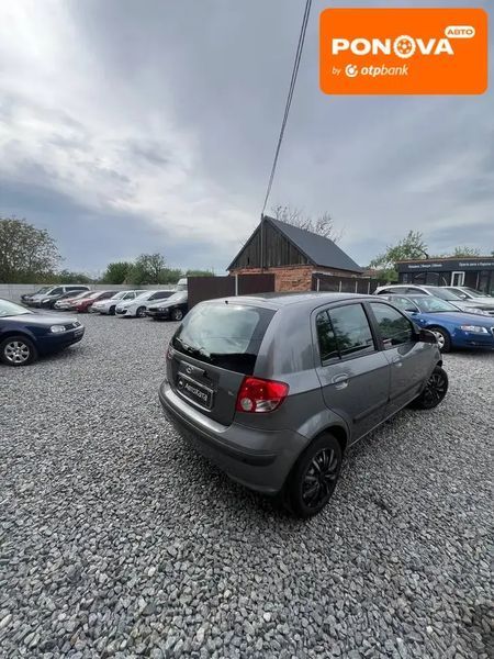 Hyundai Getz, 2004 р., Бензин, 171 тис. км, Хетчбек, Сірий, Дергачі AT-10417614 фото