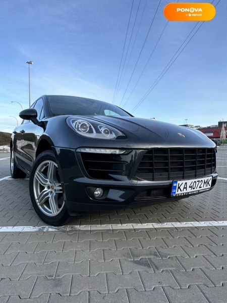 Porsche Macan, 2016, Бензин, 2 л., 203 тыс. км, Внедорожник / Кроссовер, Серый, Киев Cars-Pr-66114 фото