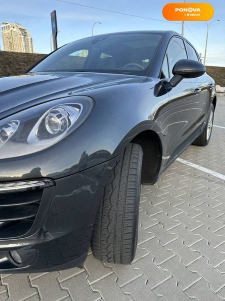 Porsche Macan, 2016, Бензин, 2 л., 203 тис. км, Позашляховик / Кросовер, Сірий, Київ Cars-Pr-66114 фото