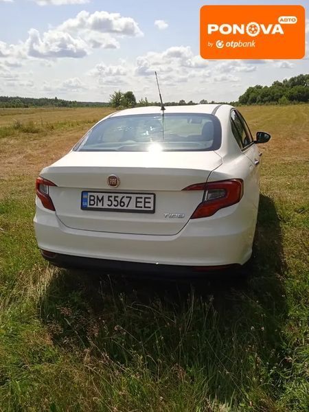 Fiat Tipo, 2019 р., Газ метан / Бензин, 120 тис. км, Седан, Білий, Конотоп AT-10403638 фото