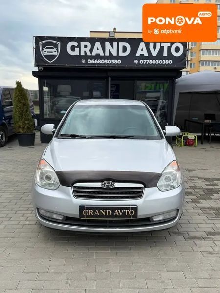 Hyundai Accent, 2008 р., Газ пропан-бутан / Бензин, 190 тис. км, Седан, Сірий, Софіївська Борщагівка AT-10417794 фото