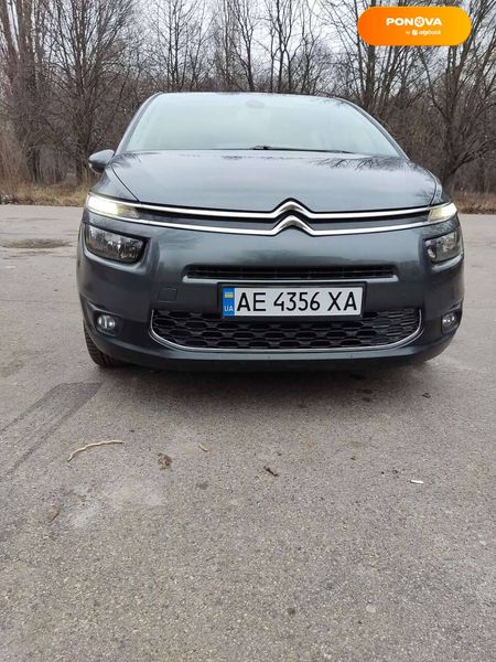 Citroen C4 Picasso, 2016, Дизель, 1.6 л., 240 тыс. км, Микровен, Серый, Жовті Води Cars-Pr-68732 фото