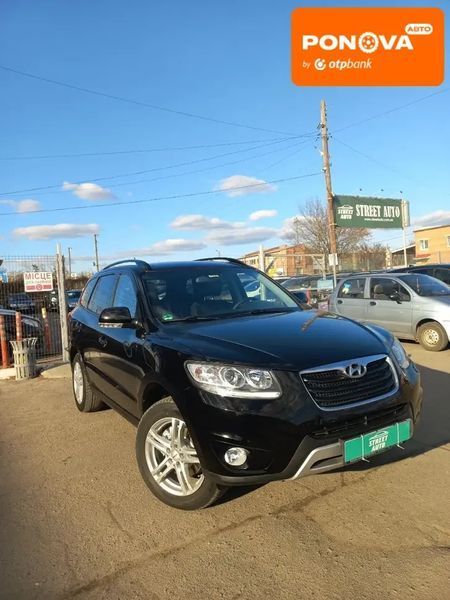 Hyundai Santa FE, 2012 г., Дизель, 215 тыс. км, Внедорожник / Кроссовер, Чорный, Полтава AT-10409010 фото