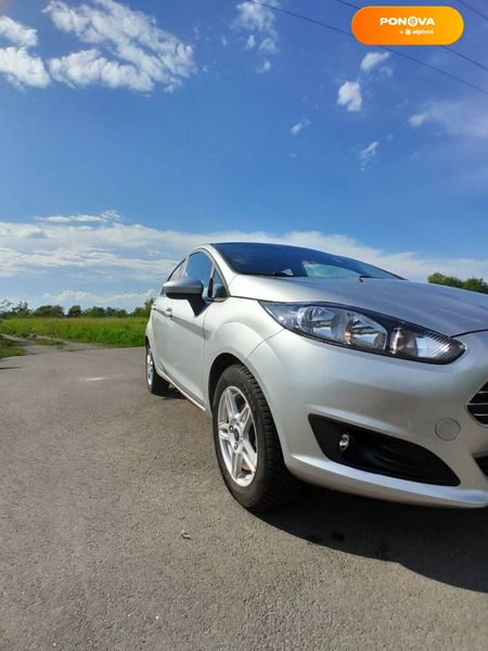 Ford Fiesta, 2019, Бензин, 1.6 л., 75 тис. км, Хетчбек, Сірий, Київ Cars-Pr-67094 фото