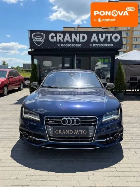 Audi S7 Sportback, 2013 г., Бензин, 130 тыс. км, Седан, Синий, Софіївська Борщагівка AT-10420316 фото