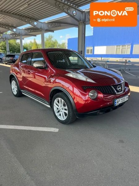 Nissan Juke, 2012 р., Бензин, 123 тис. км, Позашляховик / Кросовер, Червоний, Запоріжжя AT-10396346 фото