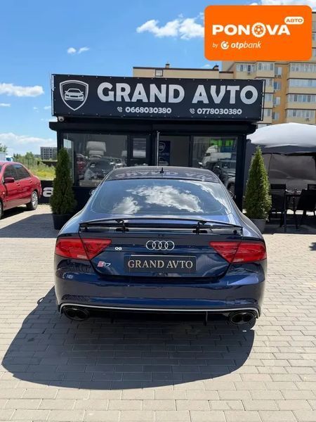 Audi S7 Sportback, 2013 г., Бензин, 130 тыс. км, Седан, Синий, Софіївська Борщагівка AT-10420316 фото