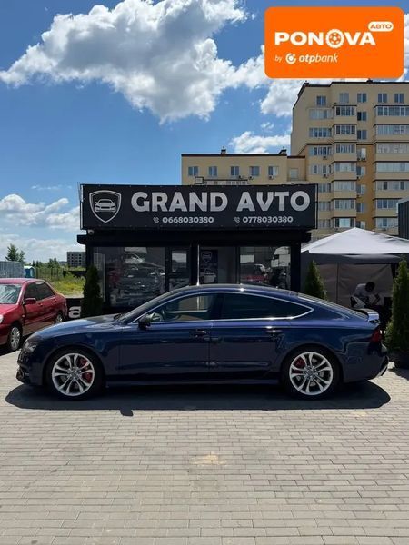 Audi S7 Sportback, 2013 г., Бензин, 130 тыс. км, Седан, Синий, Софіївська Борщагівка AT-10420316 фото
