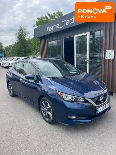 Nissan Leaf, 2020 г., Електро, 157 тыс. км, Хетчбек, Синий, Днепр (Днепропетровск) AT-10419700 фото