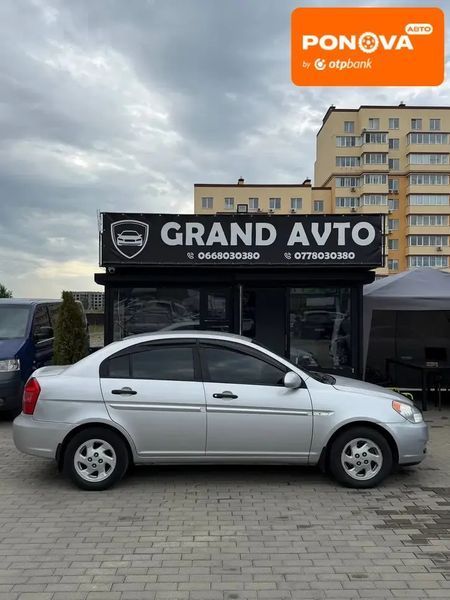 Hyundai Accent, 2008 р., Газ пропан-бутан / Бензин, 190 тис. км, Седан, Сірий, Софіївська Борщагівка AT-10417794 фото