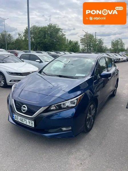 Nissan Leaf, 2020 г., Електро, 157 тыс. км, Хетчбек, Синий, Днепр (Днепропетровск) AT-10419700 фото