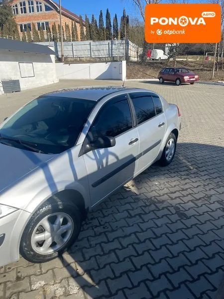 Renault Megane, 2008 р., Бензин, 212 тис. км, Седан, Сірий, Чернівці AT-10402740 фото