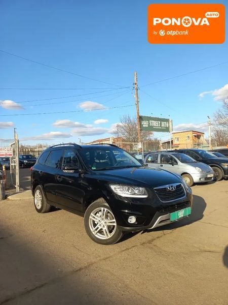 Hyundai Santa FE, 2012 г., Дизель, 215 тыс. км, Внедорожник / Кроссовер, Чорный, Полтава AT-10409010 фото