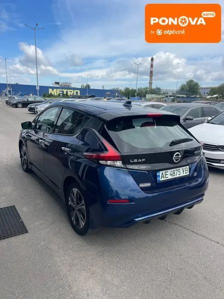 Nissan Leaf, 2020 г., Електро, 157 тыс. км, Хетчбек, Синий, Днепр (Днепропетровск) AT-10419700 фото
