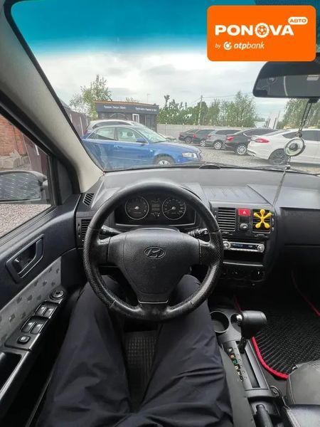 Hyundai Getz, 2004 р., Бензин, 171 тис. км, Хетчбек, Сірий, Дергачі AT-10417614 фото
